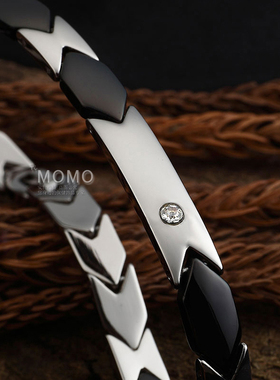 负离子能量平衡手链男