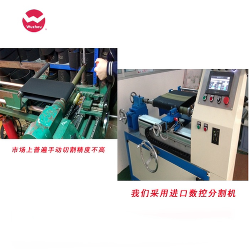 pu聚氨酯橡胶同步带 5M 8m 3m XL 双面圆齿传动带齿轮皮带 H 14m - 图1