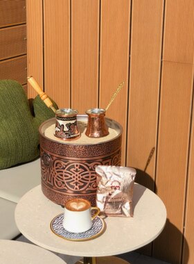 土耳其紫铜金属电热炉咖啡机