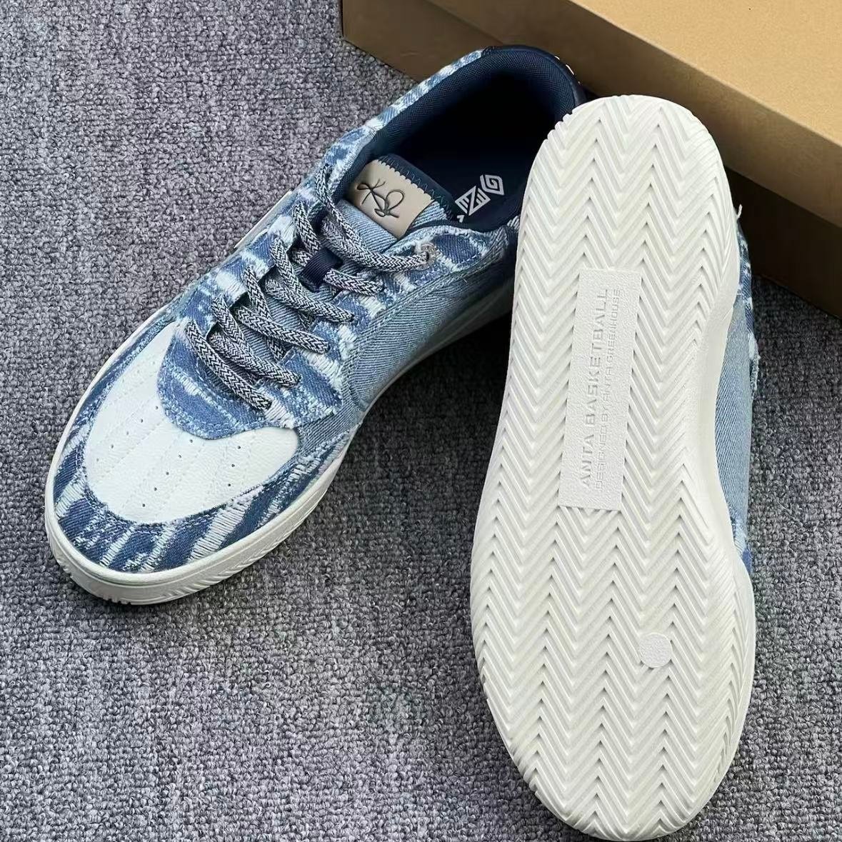 安踏 凯里·欧文同款 KAI Tribe 舒适 减震耐磨男子 休闲文化板鞋,淘宝优惠券,粉丝福利购,淘宝优惠卷