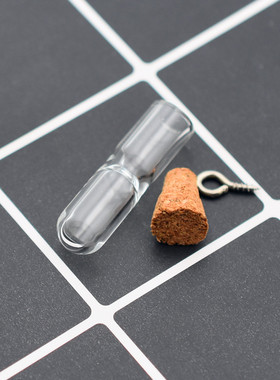 diy沙漏玻璃瓶吊坠饰品