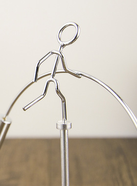 混沌火柴人平衡金属节日风摆件