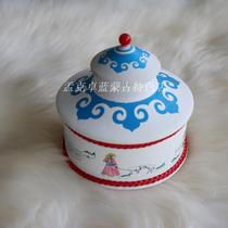 Mongolia bag box containing box First decoration box Inner Mongolia characteristic Handicraft grassland commemorative gift two