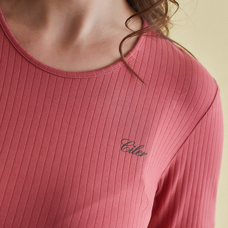 仕乐纯棉男士保暖内衣套装红色秋衣 仕乐内衣保暖套装