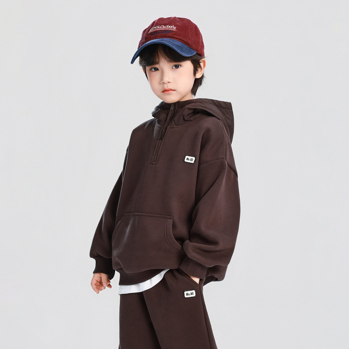 童话记忆2025男童冬款套装秋冬儿童中大童加厚连帽卫衣长裤两件套,淘宝优惠券,粉丝福利购,淘宝优惠卷