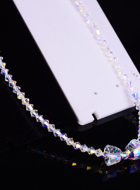 小丑鱼蝴蝶结奥地利水晶项链女