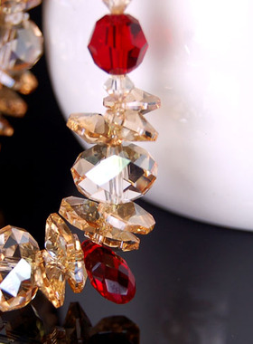 奥地利串珠欧美情人节水晶手链