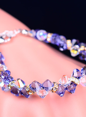 奥地利水晶日韩风首饰品送闺蜜