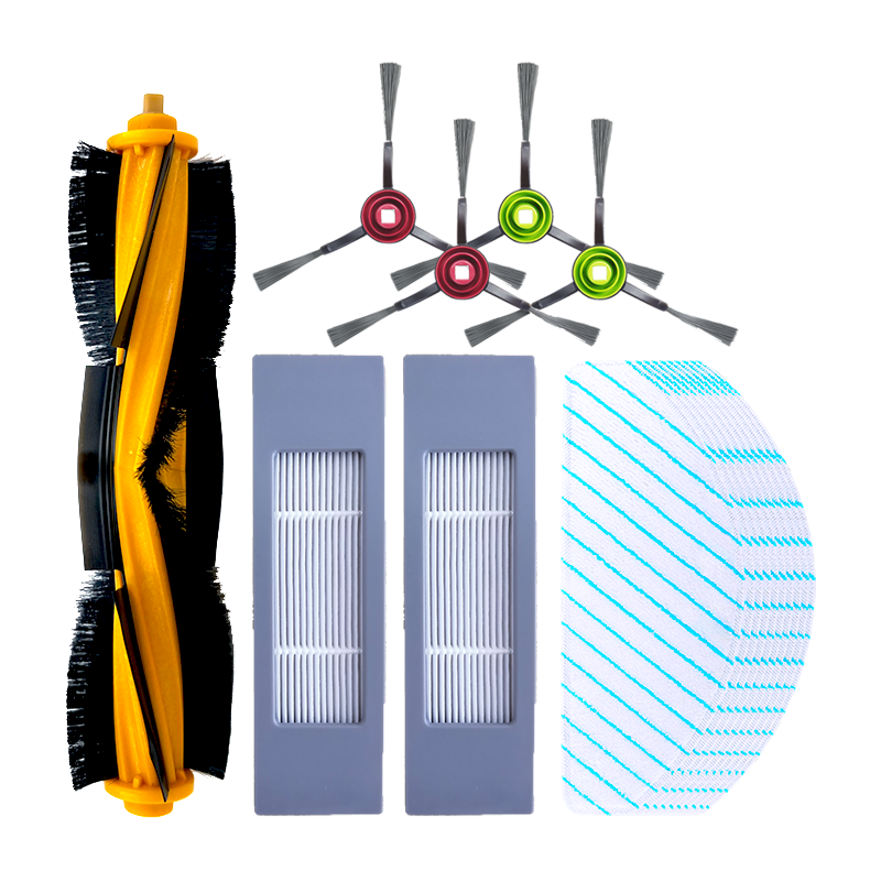 科沃斯扫地机器人配件地宝T8AIVI T9 毛刷滚筒抹布过滤网清洁刷 - 图1