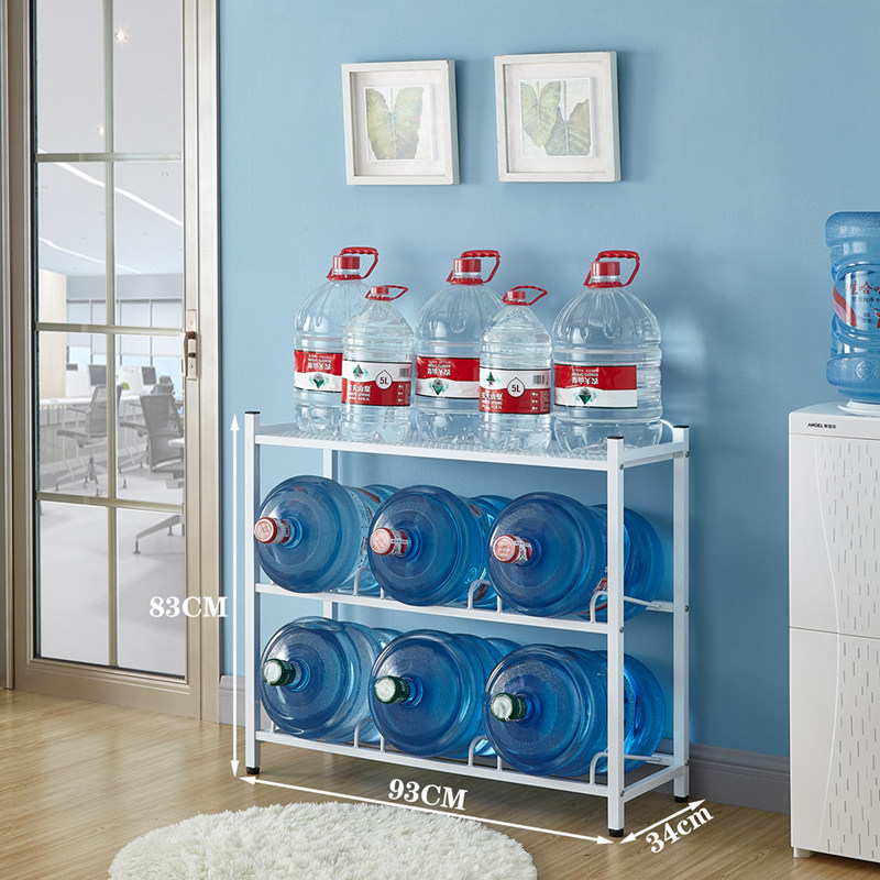 新款四层水桶架、三桶装水支架陈列架倒置、纯净水桶放置架收纳架,淘宝优惠券,粉丝福利购,淘宝优惠卷