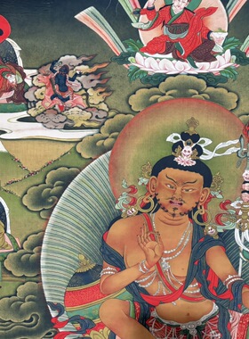 藏式唐卡挂布墙布背景布客厅玄关布艺挂毯墙面装饰挂画