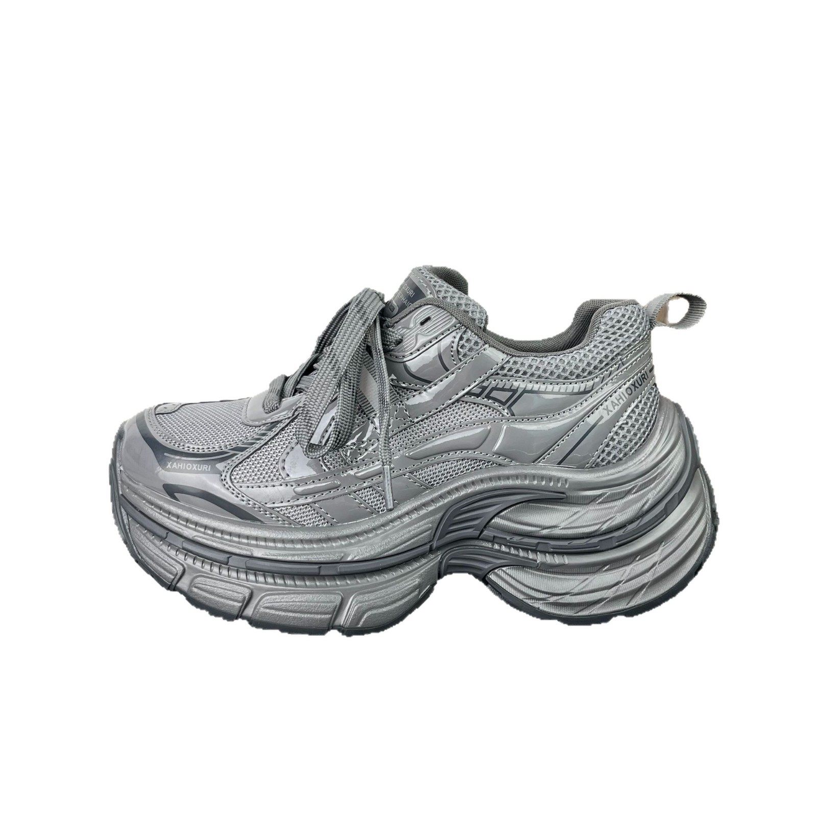 7CM松糕底机能风老爹鞋女2026新款厚底增高运动休闲鞋百搭单鞋潮,淘宝优惠券,粉丝福利购,淘宝优惠卷