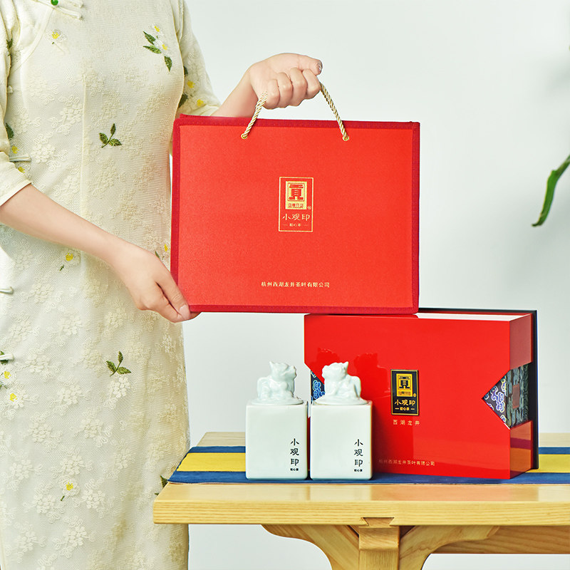 2025新茶年货礼盒 贡牌明前AAA特级西湖龙井茶叶礼盒装绿茶送长辈,淘宝优惠券,粉丝福利购,淘宝优惠卷