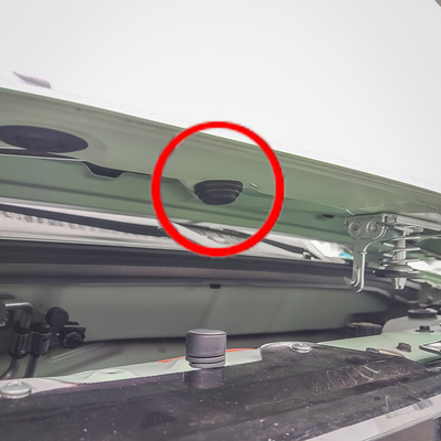 通用五菱宏光MINIEV奇瑞QQ冰淇淋车门减震胶贴片尾门机盖防撞胶片 - 图0