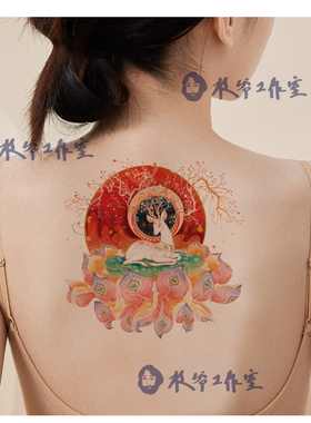 枝爷九色鹿敦煌古风防水