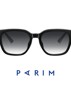 派丽蒙太阳眼镜大方框百搭韩版男潮复古GM墨镜简约可配度数