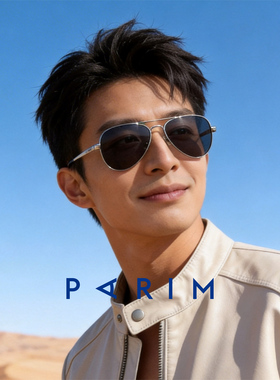 派丽蒙户外徒步太阳镜防紫外线防强光偏光镜男士太阳镜双梁墨镜