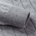 Áo len cashmere nam Hengyuanxiang mùa thu hoang dã và mùa đông mới cổ tròn áo len cashmere tinh khiết áo len nam trung niên - Áo len Cashmere áo thun dài tay nam Áo len Cashmere
