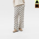 AR optical illusion polka dot ກາງເກງສີຂາວກາງເກງກາງເກງຂອງແມ່ຍິງໃນລະດູຮ້ອນສາມາດນຸ່ງໃສ່ນອກກາງເກງຍາວ pajamas ກາງເກງກາງແຈ້ງ