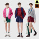 AR softnotes towel textures shorts sports shorts can be worn outside home pants women's summer casual pants