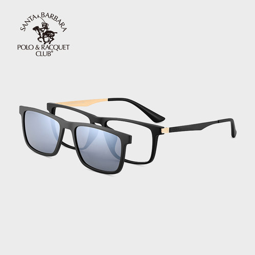 偏光近视墨镜磁吸套镜SBPRC圣大保罗光学眼镜架男方框眼镜框29016 - 图0