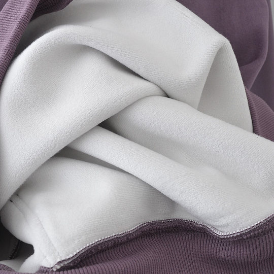 连帽卫衣女大码加绒2024秋冬新款胖mm韩版宽松慵懒风麂皮绒套头衫