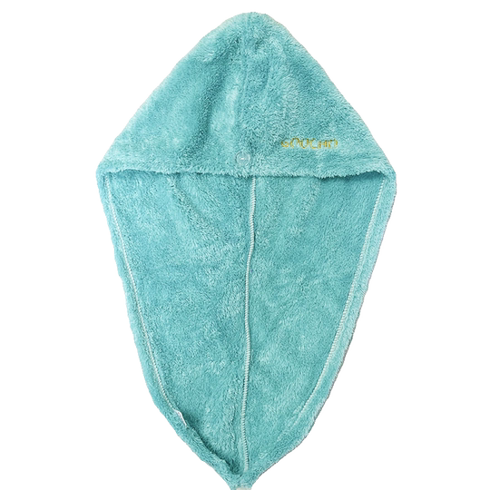 High speed drying coral velvet hair cap