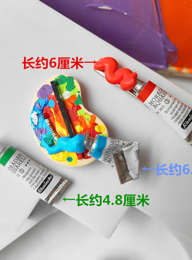 美术生系列发饰颜料调色板发夹