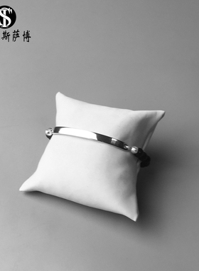 托马斯萨博纯银串珠手环送女友