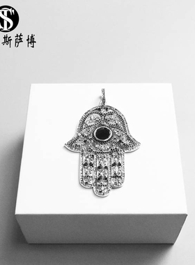 法蒂玛饰品纯银欧美百搭礼物吊坠