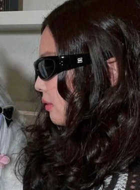 2024gm新款遮阳猫眼运动风女墨镜