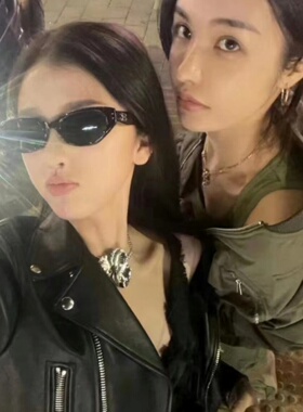 gm防紫外线猫眼复古ins男女墨镜