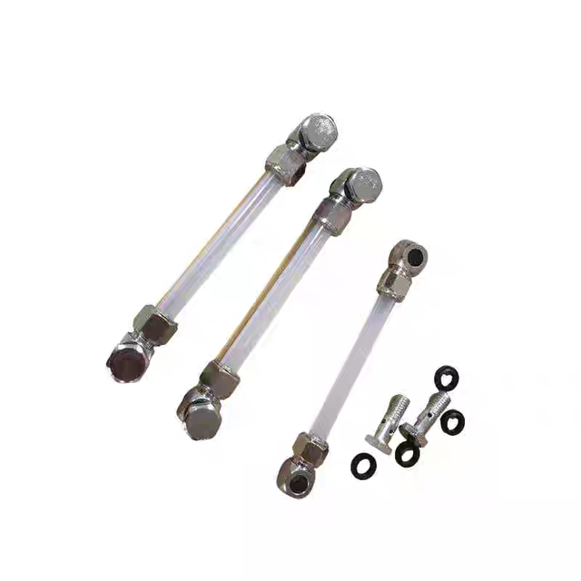 Air compressor oil level gauge 120 oil sight glass 140 tubular liquid level meter flow meter air compressor accessories oil dipstick