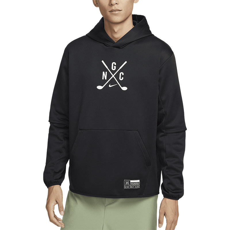 Nike/耐克正品冬季男士高尔夫印花加绒卫衣FQ1146-010,淘宝优惠券,粉丝福利购,淘宝优惠卷