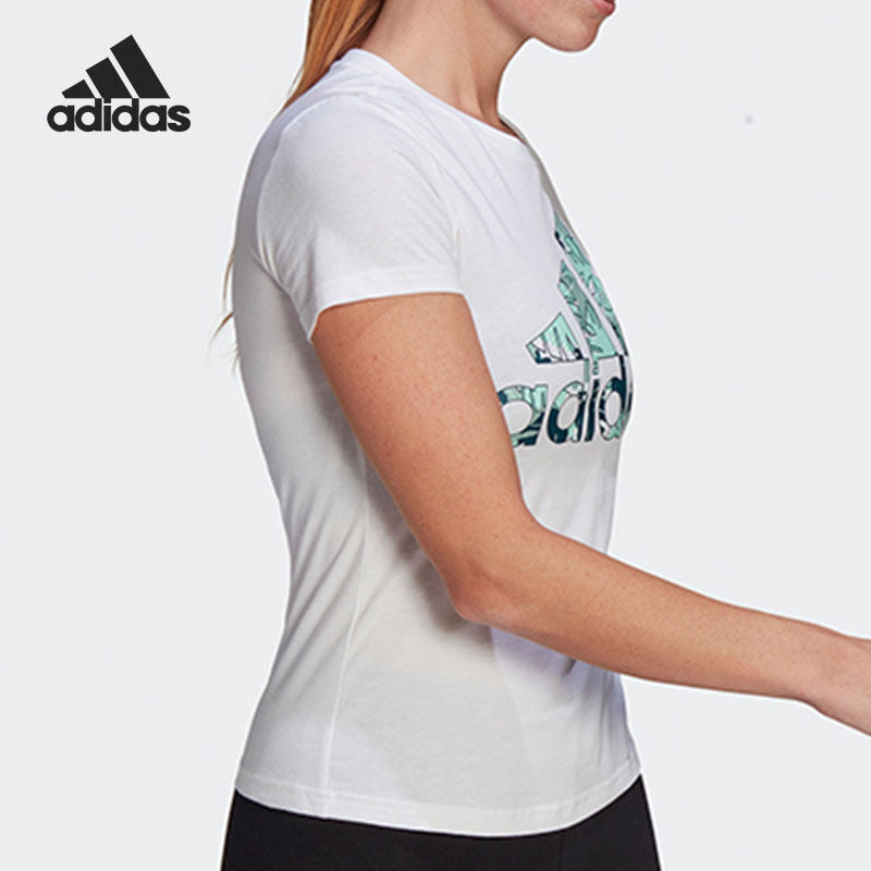 Adidas/阿迪达斯正品当季新款运动圆领透气女子休闲T恤 GL6845,淘宝优惠券,粉丝福利购,淘宝优惠卷