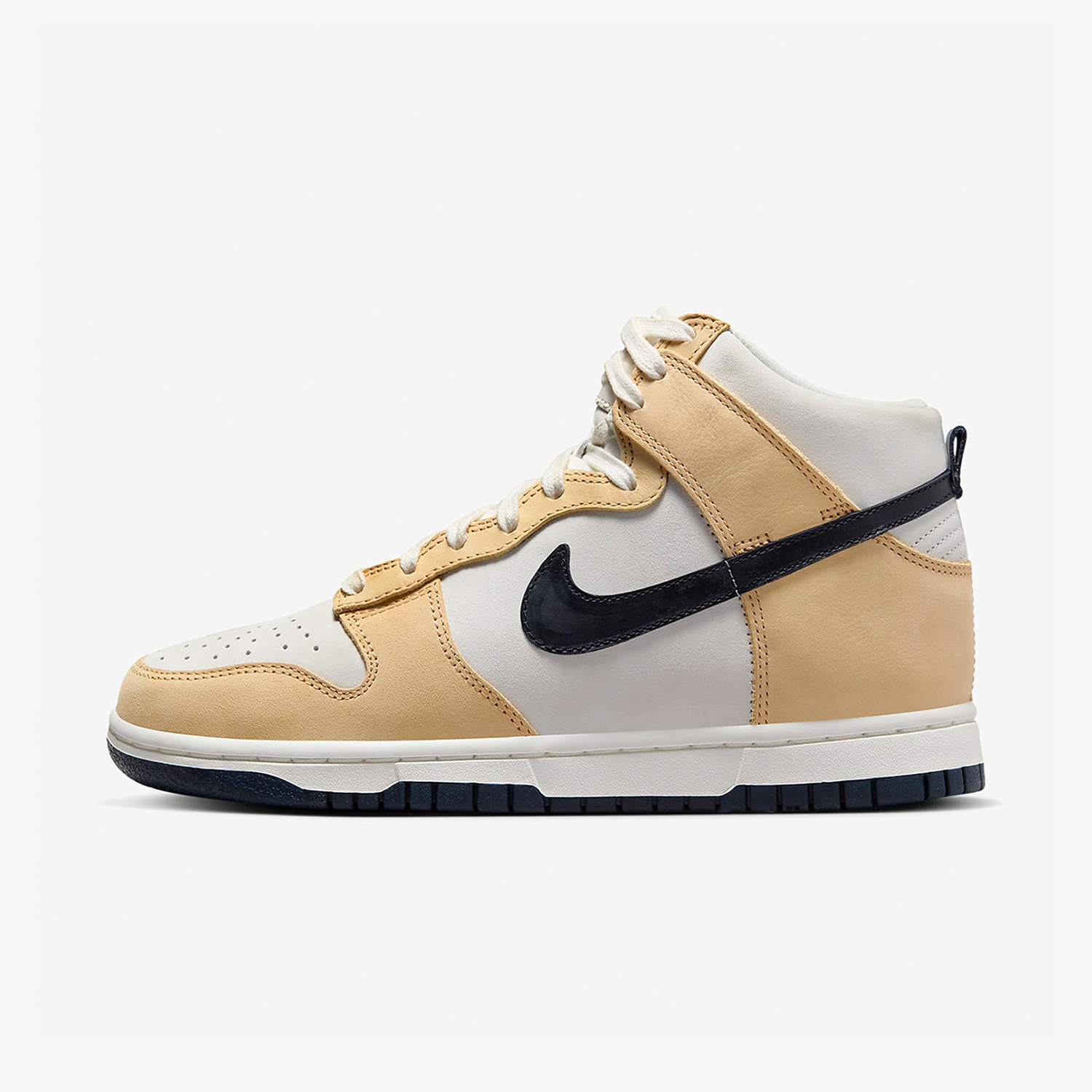 Nike/耐克正品DUNK HIGH女士时尚耐磨经典运动休闲板鞋DX2044-101 - 图1