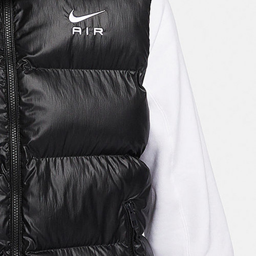 Nike/耐克正品冬季新款男子保暖连帽运动棉马甲FD6428 - 图1