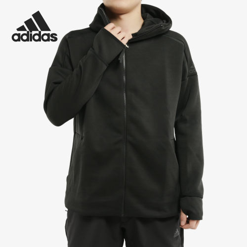 Adidas/阿迪达斯正品  男子M ZNE hd FR针织外套 EB5230 - 图2