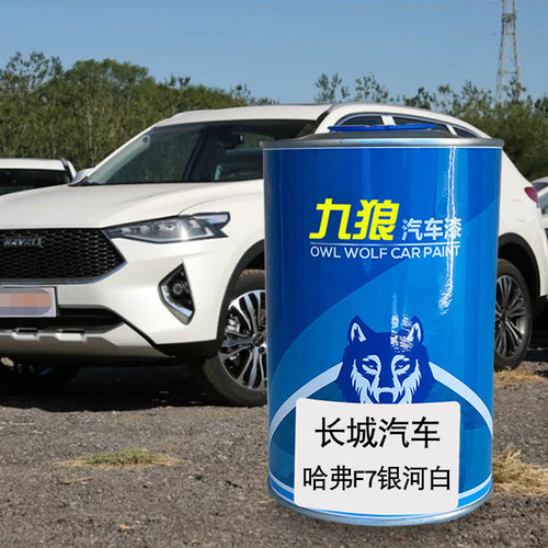 九狼汽车漆长成城品哈漆弗改色漆F7爵士红色月影灰太空黑H1银河白 - 图2