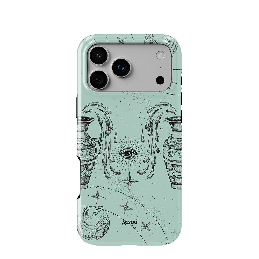 Acvoo水瓶座星座星盘iPhone17Promax保护16适用于苹果15手机壳14防摔壳13不褪色12可水洗全包