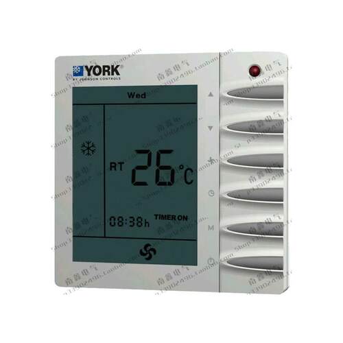 YORK约克中央空调温控器开关面板液晶风机盘管开关面板TMS2100 - 图2