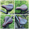 Mountain road bicycle seat cushion thickened and widened universal dynamic bicycle ultra-soft seat cushion seat