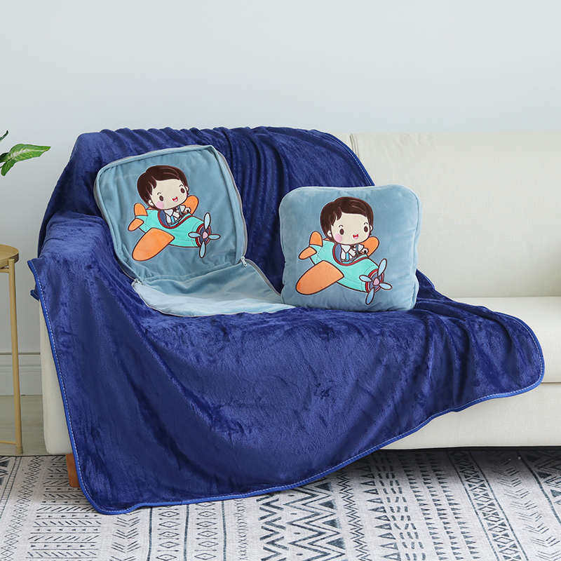 抱枕被子两用汽车靠垫毯子办公室沙发车载枕头被子二合一靠背垫子,淘宝优惠券,粉丝福利购,淘宝优惠卷