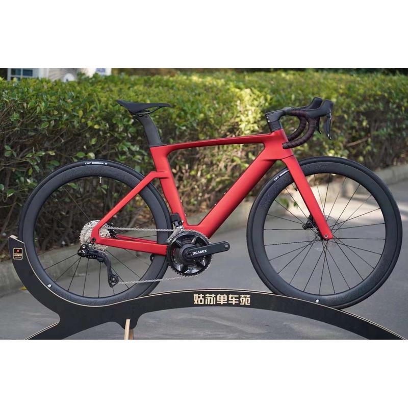 TFSA JH10 碳纤维公路车 破风气动全内走105 7170大套公路自行 - 图3