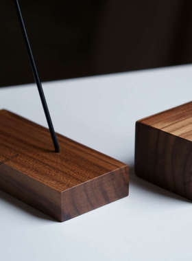 仙鹤胡桃木丹顶鹤摆件实木工艺品新中式家居客厅电视柜创意装饰