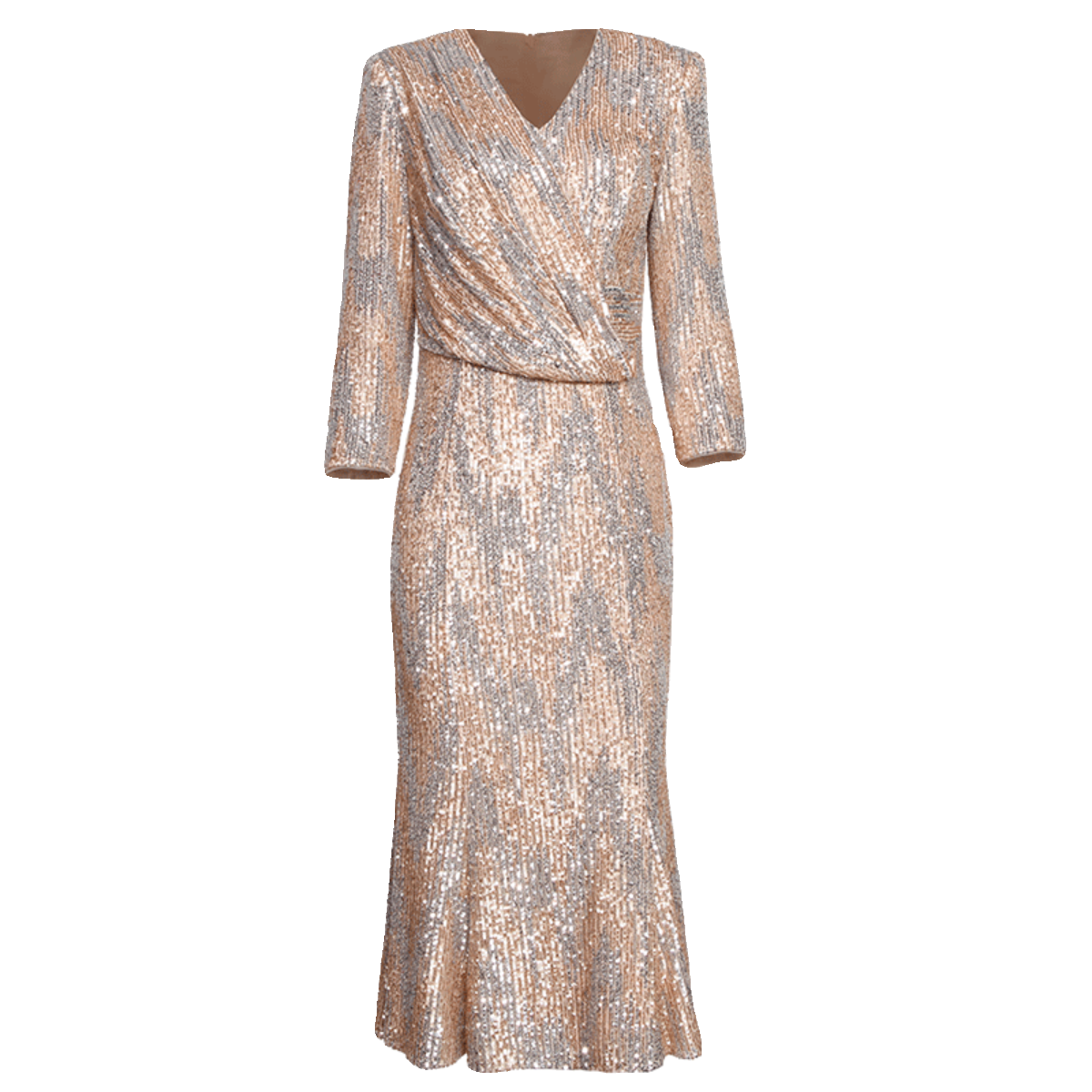 创意狐礼服女高端轻奢小众日常可穿宴会年会主持人礼裙亮片连衣裙