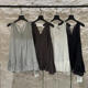 DVZ summer 100% ramie slimming vest