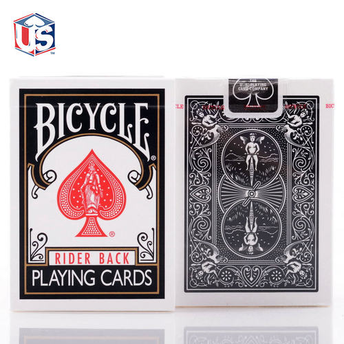 汇奇扑克黑色经典款单车牌 Bicycle Classic Black 单车扑克牌 - 图2