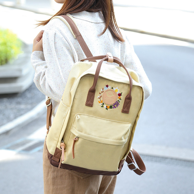 canvas republic女大容量双肩包 canvasrepublic双肩背包