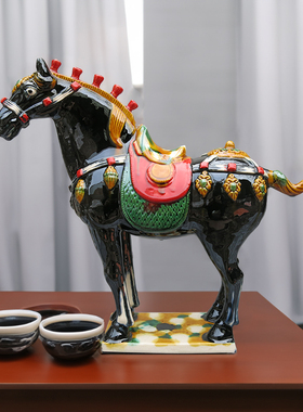 瓷福优摆件卧室中式礼品